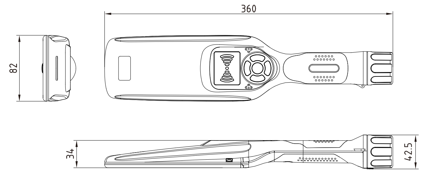 VA300 Handheld Metal Detector