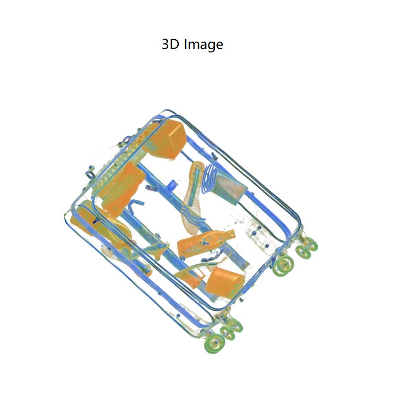 VTS620 Multi-functional Fast CT Luggage Object Inspection