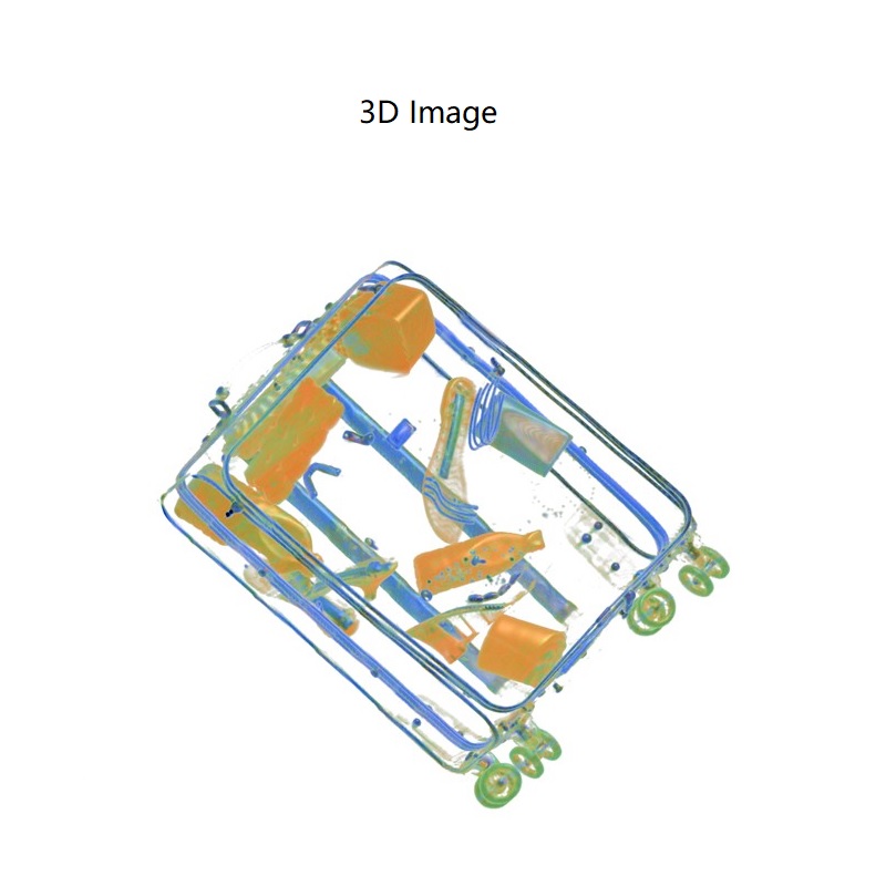 VTS750 Multi-functional Fast CT Luggage Object Inspection