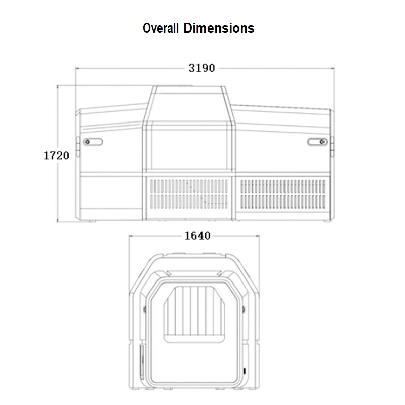 VTS750 Multi-functional Fast CT Luggage Object Inspection