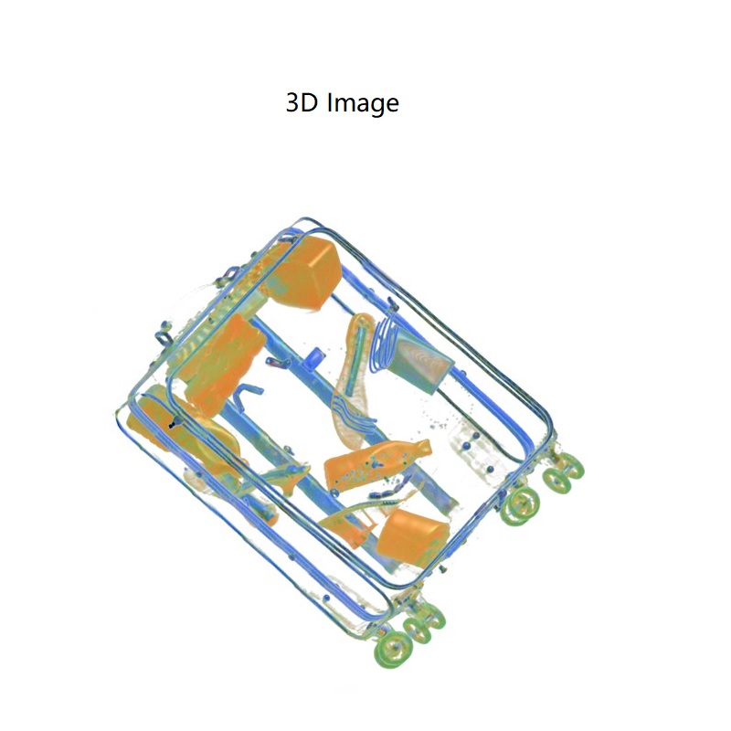 VTS1000 Multi-functional Fast CT Luggage Object Inspection