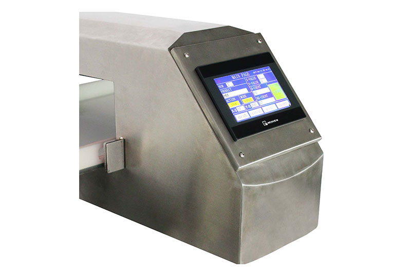 Digital intelligent tunnel metal detector head for conveyor system