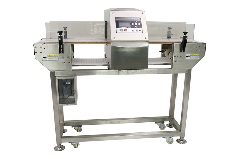 industrial belt tunnel metal detector for frozen food