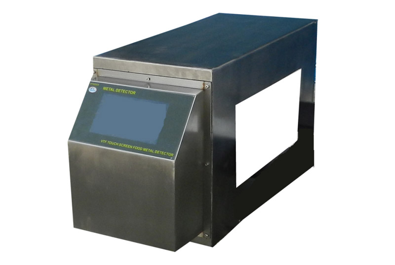 Food detection tunnel metal detector head