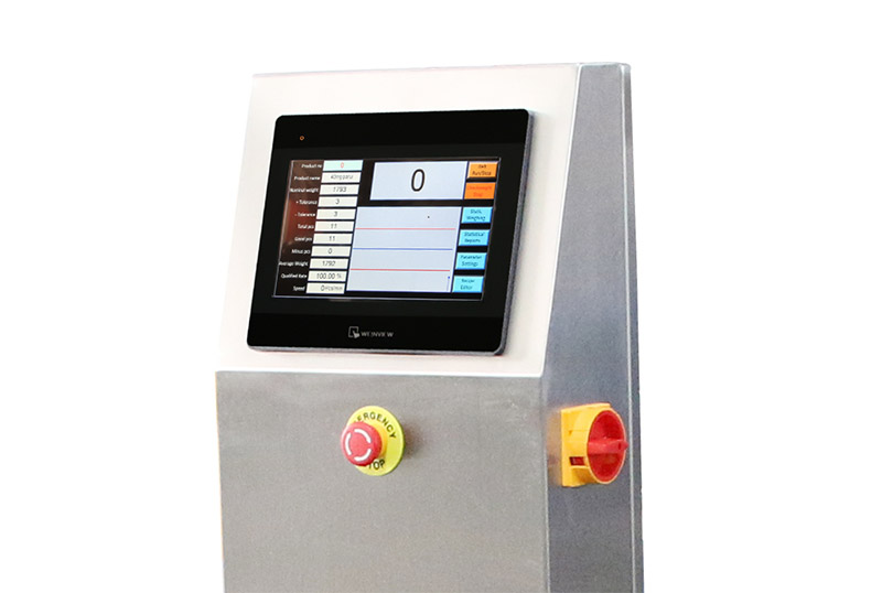 high speed checkweigher for boxes