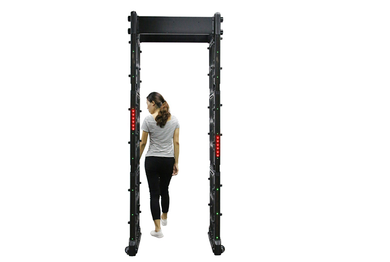 VMP-9000 Plus portable fold door frame metal detector