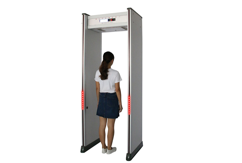 Outdoor Walk-through metal detector with Waterproof IP 67 Rate