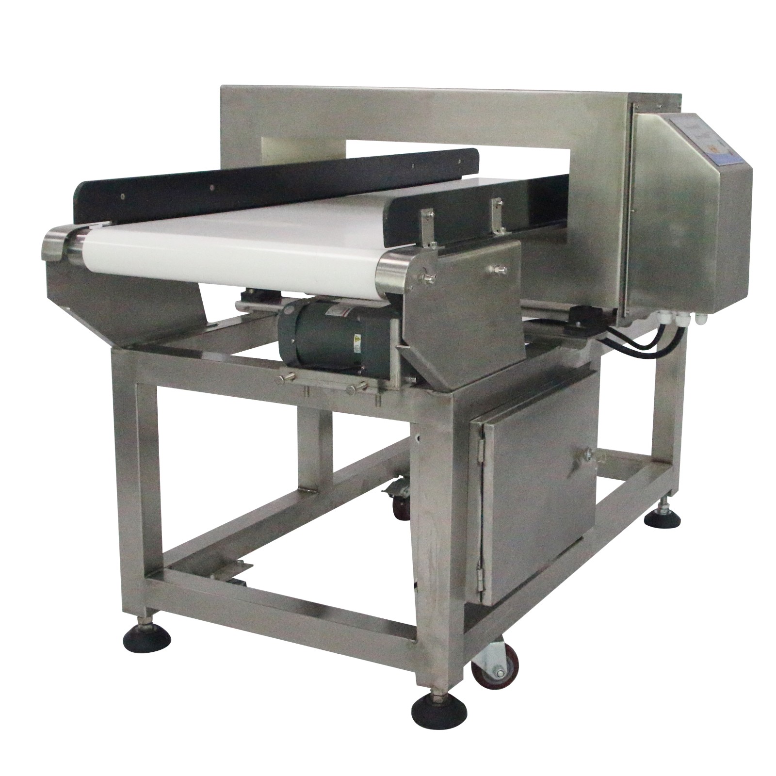 Stainless steel metal detector in food industry