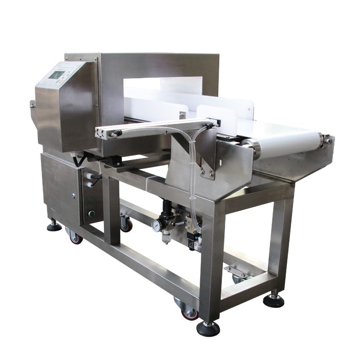 automatic food packaging metal detector for pvc film pouches