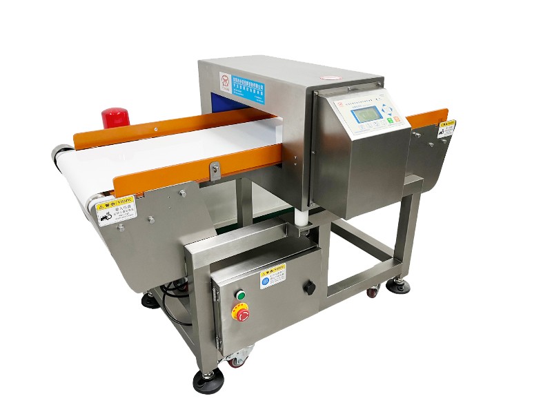 industrial metal detector for food processing