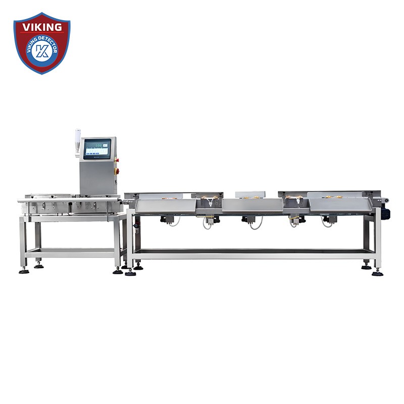 Air Blowing Sorter for Seafood Products