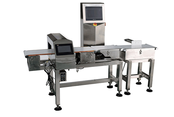 combine metal detector and checkweigher